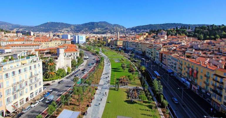 Balcon Vue Coulee Verte. Luxe Plein Coeur De Nizza Exterior foto